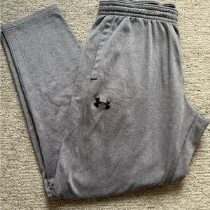 Under Armour Coldgear Loose Fit Joggers Track Pants Men Size Large Gray